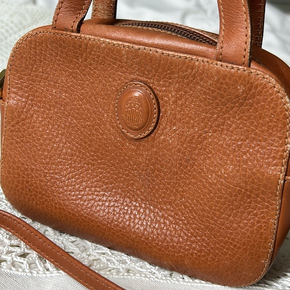 🖤RARE💕Mark Cross Mini tote with long strap - Picture 3 of 17